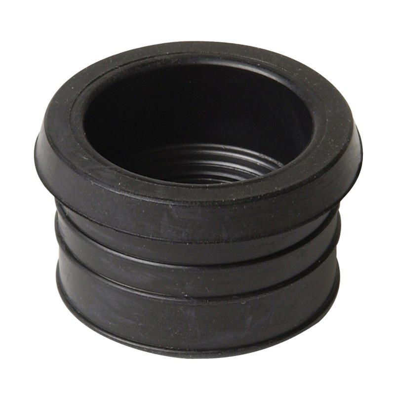 Male - Male Plástico Metal Connection Pad - URMPF - Elastômero preto - Ø 32/12/22 mm - H. 25 mm. Soluções completas para construção civil na Angola-Materiais.shop. Produtos de alta qualidade, preços competitivos.