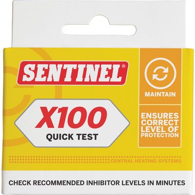 Teste de concentração do kit Sentinel X100 por lote de 10 unidades ref. X100t-to exp. Seu projeto, nossa paixão. Angola-Materiais.shop.