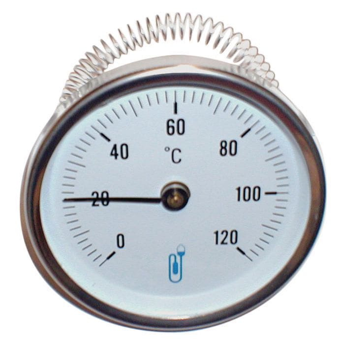 Termômetro A45 A45 Diâmetro 63mm 26x34/50x60 0-120 ° C Ref 74503d. A revolução dos materiais de construção está aqui. Angola-Materiais.shop.