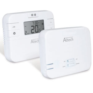 Termostato programável semanal AlthC014i RF. A sua loja online para materiais elétricos e de construção é a Angola-Materiais.shop. Garantimos qualidade e acessibilidade.
