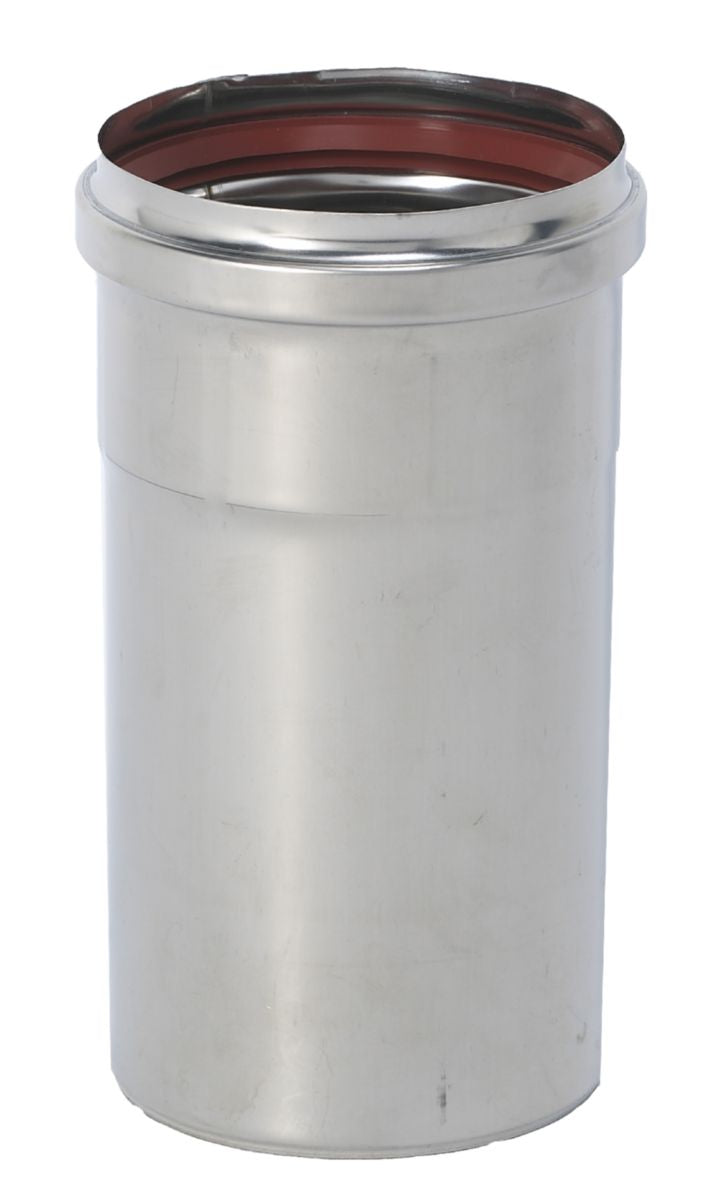 Mangueira de aço inoxidável 316 - 4/10 - 1000 mm de diâmetro 80 + vedação labial para caldeiras de condensação Ref. 801080, dez. Profissionais da construção escolhem Angola-Materiais.shop. Porque a qualidade faz a diferença.