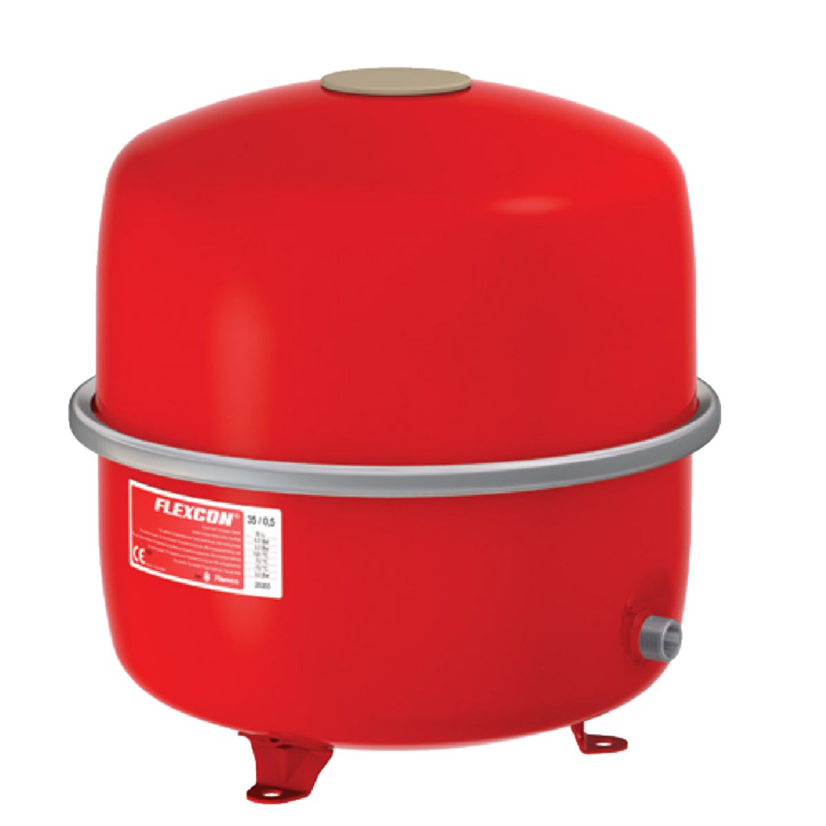 Vaso de expansão com membrana fixa FLAMCO FlexCon 35 - 80 Conexão no lado do diâmetro m 3/4 '' 35 litros 1,5 bares '' Ref. 26357. Entregas rápidas, produtos de primeira. Angola-Materiais.shop em todas as cidades de Angola.