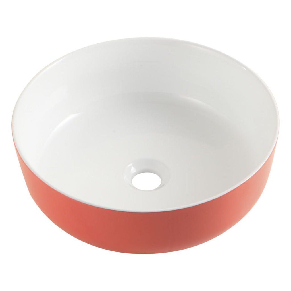 Bacia diária de pose de cor - corail lá fora. Compre materiais hidráulicos e elétricos duráveis na Angola-Materiais.shop. Estamos comprometidos com a excelência.