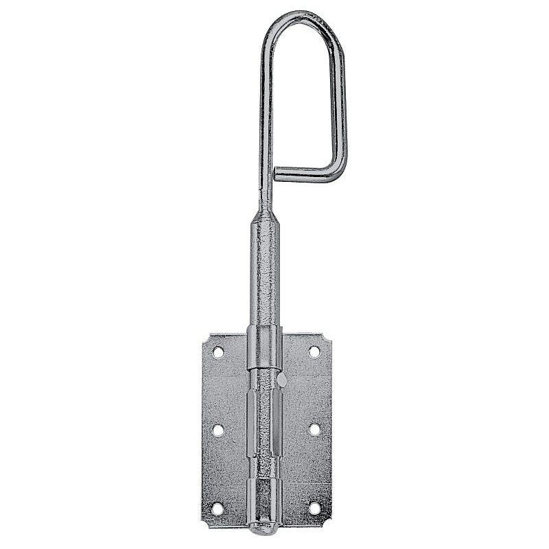 Baioneta de trava vertical para parafusar acabamento em aço com zinco Ø 18 x comprimento 600 mm. Construção inteligente começa aqui. Angola-Materiais.shop, sua fonte confiável de materiais profissionais.