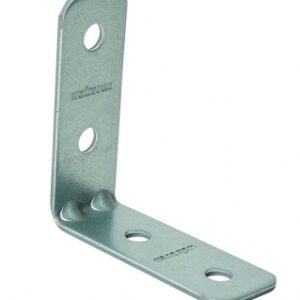 Quadrado 90 ° 4 orifícios Ø 14 mm - 103x83 mm. Construindo Angola, um material de cada vez. Angola-Materiais.shop.