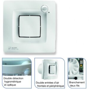 Aeradores pontuais e permanentes "Silent Dual 100" Branco. Angola-Materiais.shop fornece materiais industriais e hardware premium. Confie em nós para todas as suas necessidades de construção.