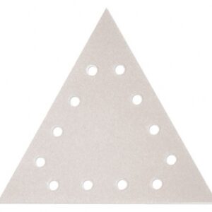 Abrasivos de prata triangulares - grãos 100 - pacote de 12. Sua obra, nossa especialidade. Angola-Materiais.shop.