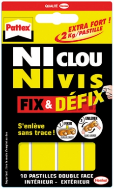 Corrigindo o adesivo nem as unhas nem as patas de defix - multi -support - 10 comprimidos. Cada projeto é único, e nós temos os materiais perfeitos. Angola-Materiais.shop.