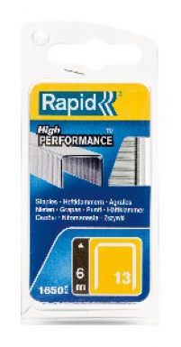STAPS N ° 13 - Comprimento 6 mm - Blister 1600 P.. Materiais de construção que fazem a diferença. Angola-Materiais.shop, sua escolha inteligente.