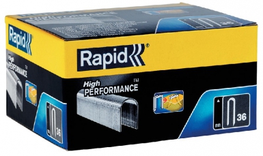 Staples N ° 36 - Comprimento 12 mm - Galva - Blister 1000 P.. Materiais de elite para construtores de sucesso. Angola-Materiais.shop.