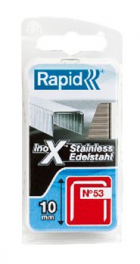 STAPS N ° 53 - Comprimento 10 mm - Aço inoxidável - Blister 1080 P.. Soluções completas para construção civil na Angola-Materiais.shop. Produtos de alta qualidade, preços competitivos.