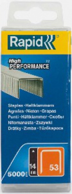 STAPS N ° 53 - Comprimento 14 mm - Galva - Caixa de 5000 P.. Na Angola-Materiais.shop, trazemos-lhe ferramentas industriais e hardware premium. Compre connosco para soluções duráveis e eficientes.