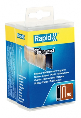 STAPS N ° 90 - Comprimento 25 mm - galva/resina - Blister 3000 P. Construindo Angola, um material de cada vez. Angola-Materiais.shop.