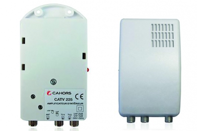Amplificador interior CATV 225 LTE 5G Filtro -Sorties: 2 x TV. A revolução dos materiais de construção está aqui. Angola-Materiais.shop.