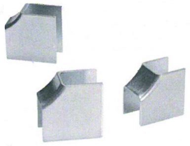 Ângulo de aço com zinco branco th. 1 mm - alto 15 mm dim. 24x24 mm cond. 50. Cada clique, um passo mais perto do seu projeto perfeito. Angola-Materiais.shop.