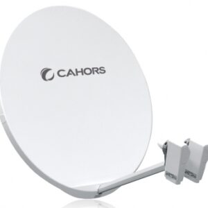 Antena de fibra "SMC 100 cm" ganho a 12,75 GHz: 39,7 dB - col. BRANCO. Experiência, inovação e dedicação em cada produto. Angola-Materiais.shop.