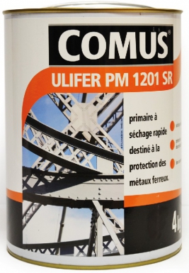 Anti -Rust Ulifer PM 1201 - Cetina Primária - secagem rápida - 4 kg de panela - preto. Construa com inteligência, construa com Angola-Materiais.shop.