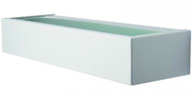 Lâmpada de parede de borda 10 W IP65 Sun. 320x103x60 mm Matt White. Descubra a excelência em materiais de construção. Angola-Materiais.shop, sua referência em hardware e ferramentas.