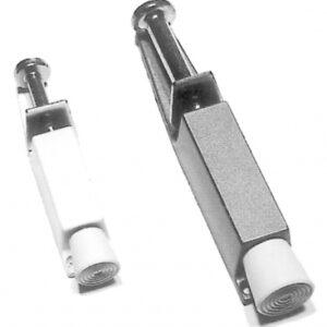 Porta do pedal de alumínio Parada de cor prata 180 mm Blister. A revolução dos materiais de construção está aqui. Angola-Materiais.shop.