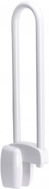 Barra de suporte elevável - L: 60 cm, Ø 30 mm - branco. Materiais de construção que fazem a diferença. Angola-Materiais.shop, sua escolha inteligente.