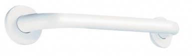 Barra de estacas à direita Ø 32 - 300 mm - Série básica - Aço inoxidável e epóxi branco. Descubra os melhores materiais hidráulicos e elétricos na Angola-Materiais.shop. Fornecemos produtos confiáveis para todas as suas necessidades de construção.