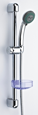 Barra de hidrostyle de conforto - h 60 cm - cenário de cenário - flexível 1,50 m - cromo. A evolução da construção começa aqui. Angola-Materiais.shop.
