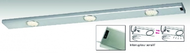 BART 3 LED8.5W 5000K LED 8 pontos. Materiais de construção de primeira linha, disponíveis agora na Angola-Materiais.shop. Entrega em todo o país.