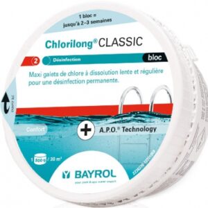 Bayrol Chlorilong Classic 500G. Materiais que fazem a diferença em cada projeto. Angola-Materiais.shop.