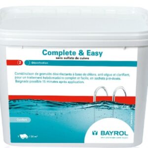 Bayrol Complete Easy 4,48kg. Soluções inteligentes para construtores inteligentes. Angola-Materiais.shop.