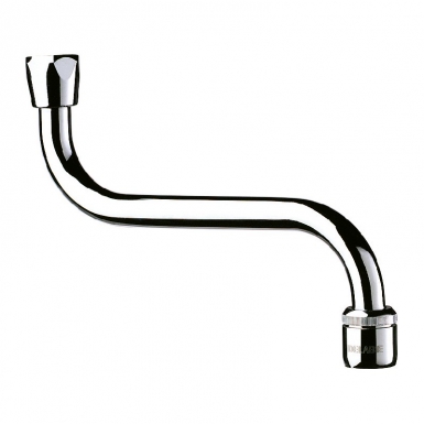 Bico ajustável na parede - F 1/2 " - L 120 mm - H 120 mm - Brass Chrome. Sua construção, nossa missão. Angola-Materiais.shop entrega em todo o país.