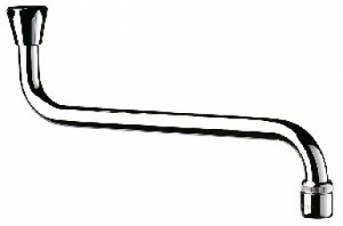 Bico ajustável na parede - F 1/2 " - L 250 mm - H 120 mm - Brass Chrome. O parceiro definitivo para sua construção. Angola-Materiais.shop.