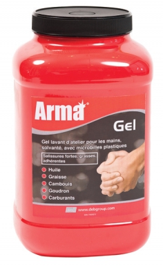 Latas P.E.T. Gel ARMA - Gel de oficina, Microbeads de plástico sola - 4,5 L. Compromisso com a qualidade, em cada material, em cada entrega. Angola-Materiais.shop.