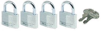 Blist. 4 cadeados de alumínio. Larg enorme em torno de 9120Eurd. 20 mm. Materiais que fazem a diferença em cada projeto. Angola-Materiais.shop.
