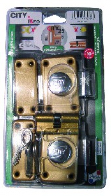 Blister de 2 bloqueios + 1 cilindro. 30x30 Cidade 25 começa. Ao limite. Bze ou cil. L. 45 mm 6 chaves. Descubra os melhores materiais hidráulicos e elétricos na Angola-Materiais.shop. Fornecemos produtos confiáveis para todas as suas necessidades de construção.