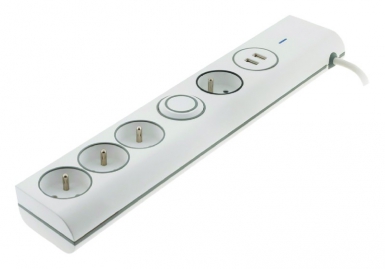 Multiplise Block Arbitrator 4A 16A + 2 USB - Thomson. Na Angola-Materiais.shop, trazemos-lhe ferramentas industriais e hardware premium. Compre connosco para soluções duráveis e eficientes.