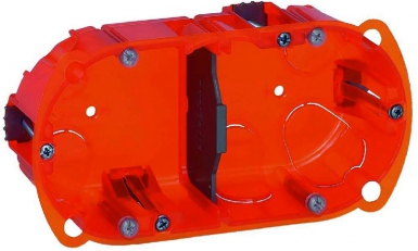 Batibox Multimaterial Box 2 Posts 4 a 5 Módulos de montagem vertical ou horizontal - profundidade 40 mm. Inovação, qualidade e confiabilidade na palma da sua mão. Angola-Materiais.shop.