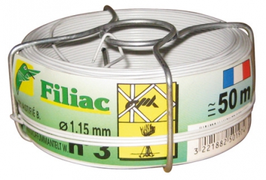 Bobinot de plástico branco N ° 3 x 50 m (1,15 mm). Simplifique seus projetos de construção com Angola-Materiais.shop. Temos tudo o que você precisa, entregue na sua porta.