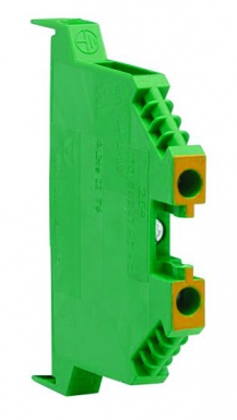 Terminais de terra verde/amarelo 2,5 mm2 Rac. 0,5-4 em 24a de largura. Inovação, qualidade e confiabilidade na palma da sua mão. Angola-Materiais.shop.
