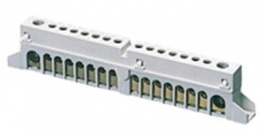 Bloco terminal (3x25)+(10x10) com barra neutra e de solo isolada para caixa. A sua loja online para materiais elétricos e de construção é a Angola-Materiais.shop. Garantimos qualidade e acessibilidade.