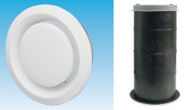 Extração Bocal BOC 80 - Dungeon Ø 80 - Collerette Ø 119 - Mandon L 275 - PVC branco. Qualidade garantida em cada produto na Angola-Materiais.shop. Construa o futuro com os melhores materiais do mercado.