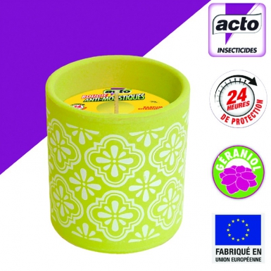 Plugues de anti -mosquitos decorativos - Dimensões: H. 80 mm x Ø 70 mm. - Bougi3. Transformando ideias em realidade com materiais de primeira. Angola-Materiais.shop.