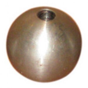 Bola de enchimento redonda escura. DXD: 30x7,0 mm. Construindo Angola, um material de cada vez. Angola-Materiais.shop.