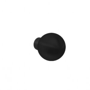 Botão I -158 Ø 20 x H 24,5 mm - Matt preto. Materiais de construção de ponta, preços acessíveis. Bem-vindo à Angola-Materiais.shop.