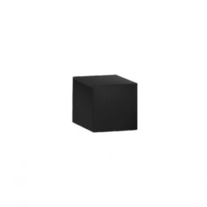 Botão I -410 15x15 x H 25 mm - Matt preto. Máxima qualidade, mínimo esforço. Angola-Materiais.shop simplifica suas compras de materiais de construção.