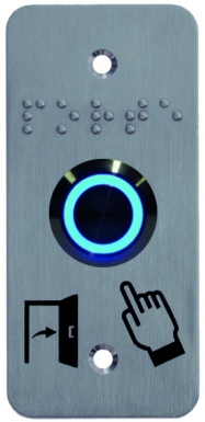 Botão de aço inoxidável no número + placa de contato azul de halo nf + nf. Compromisso com a qualidade, em cada material, em cada entrega. Angola-Materiais.shop.