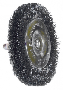 Escova circular Ø 75 mm - haste 6 mm - fios ondulados finos finos. Angola-Materiais.shop é o seu parceiro de confiança para materiais de construção e industriais. Desfrute de uma experiência de compra perfeita.