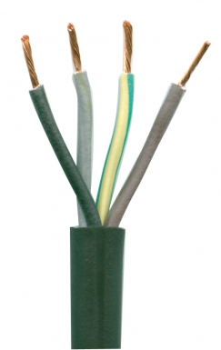Cabo da indústria. Flexível HO7 RN-F12N com fio 4G1,5 mm2 av. V/j 190 kg/km de preto - 1000 m de volta. Soluções inteligentes para construtores inteligentes. Angola-Materiais.shop.