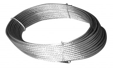 Cabo de aço inoxidável AISI 316 7x19 Thread com corte Ø 5 mm preço %m. Construção moderna, materiais de vanguarda. Angola-Materiais.shop.