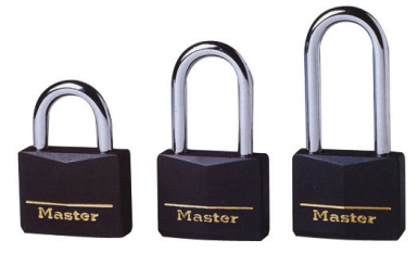 ALU Padlock. Maciço pro. Largura do vinil preto. Alça de 30 mm 18 x Ø 4 mm. Conectando profissionais a soluções de construção de elite. Angola-Materiais.shop.