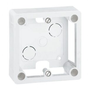 Quadro 1 Posição Dimensões salgadas 100x100x36 mm col. BRANCO. Entregas rápidas, produtos de primeira. Angola-Materiais.shop em todas as cidades de Angola.